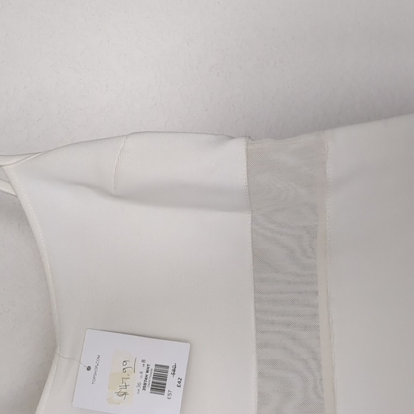 Topshop white dress - Picture 3 of 4